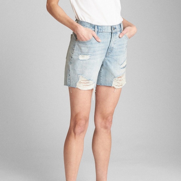 GAP Pants - GAP Denim Shorts with Distressed Detail